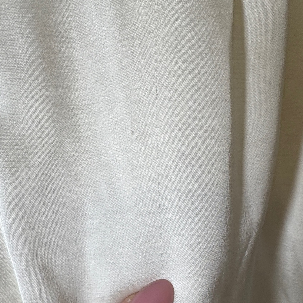 Vince Camuto Ivory Wide Leg Pants NWT Size 2 High Rise $198 Retail - Picture 4 of 7